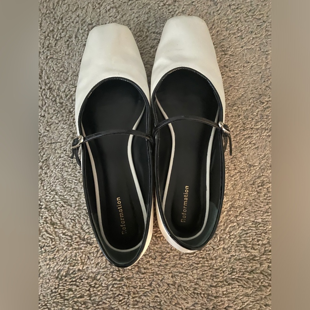 Reformation Mariella Mary Jane Ballet Flat - Picture 6 of 8